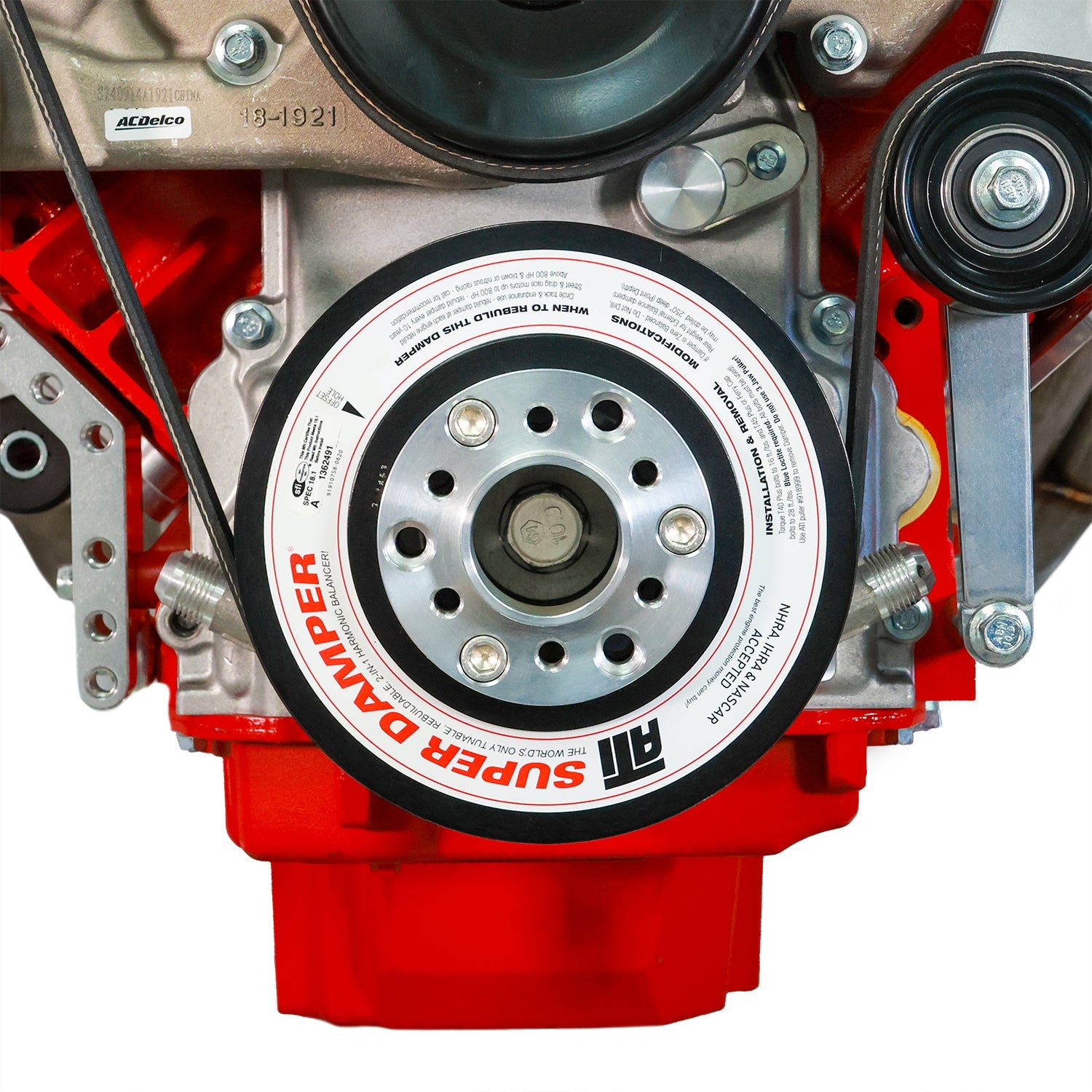 Gilmer Pulley Adapter for ATI LSA Balancer - ICT Billet ADP-ATI-8MM