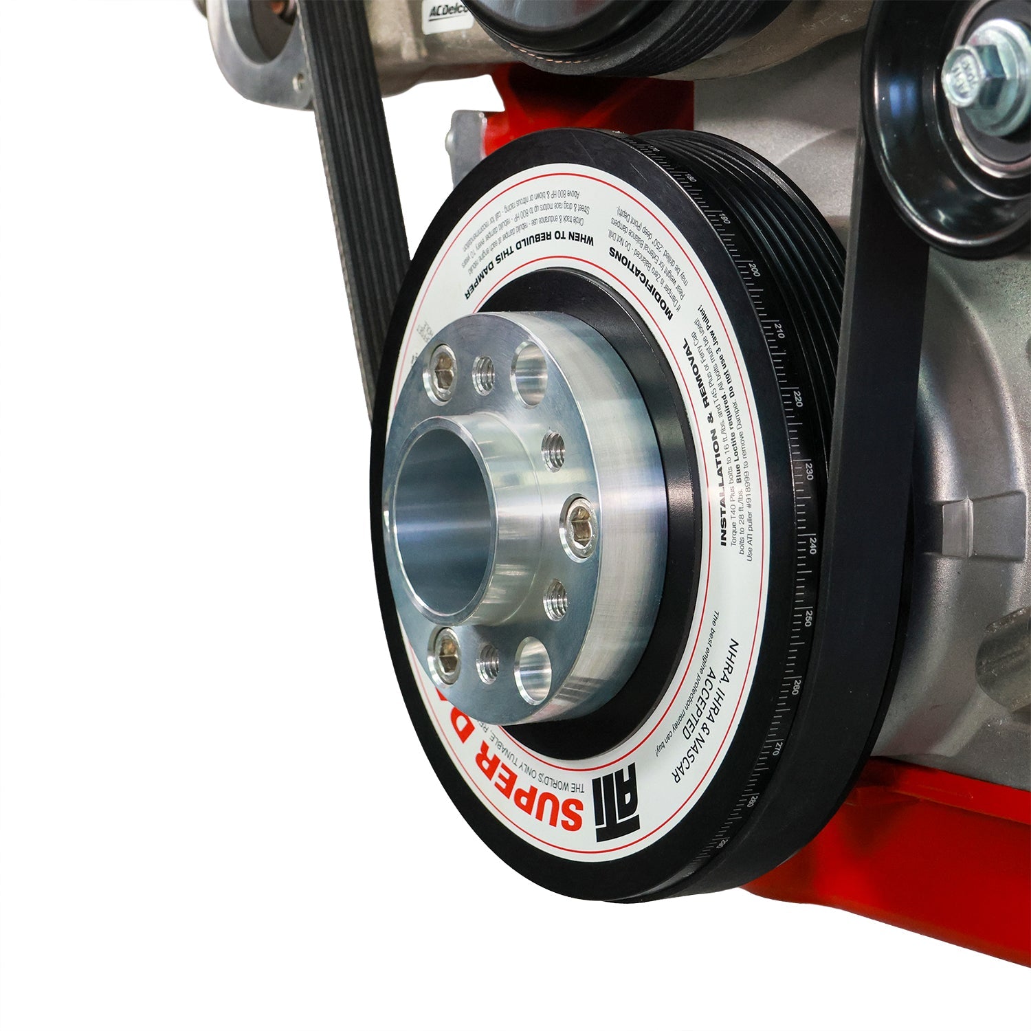 Gilmer Pulley Adapter for ATI LSA Balancer - ICT Billet ADP-ATI-8MM