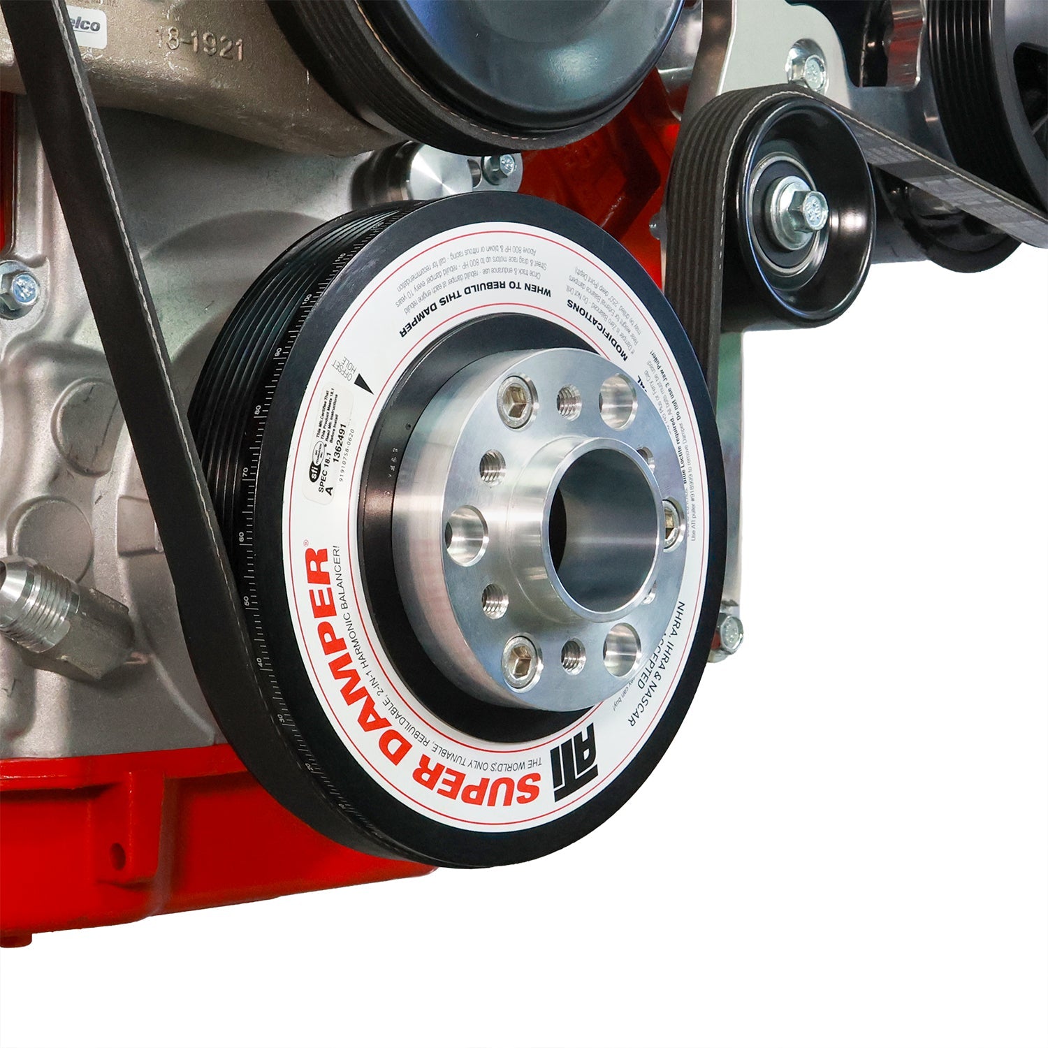 Gilmer Pulley Adapter for ATI LSA Balancer - ICT Billet ADP-ATI-8MM