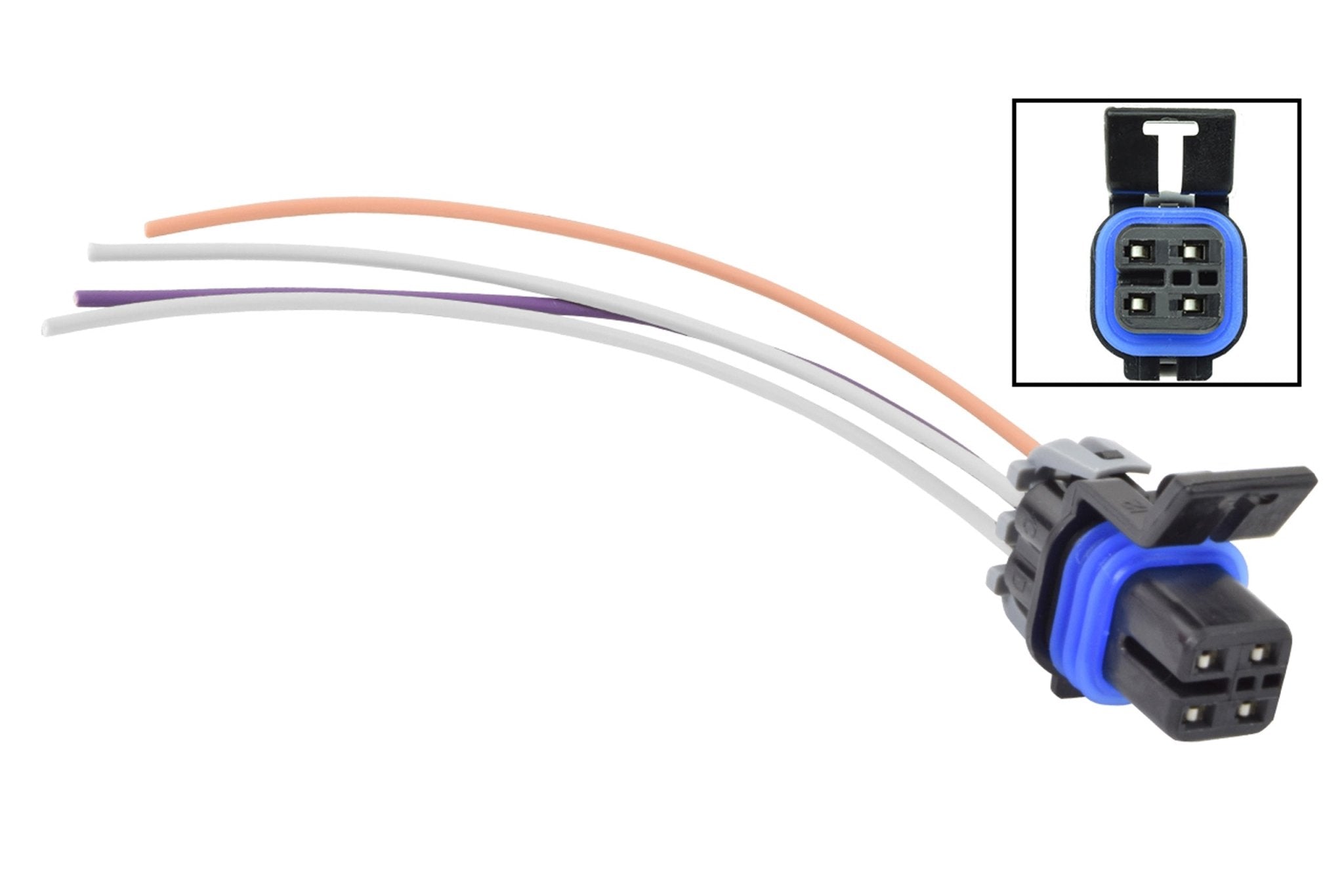 GM LS O2 Oxygen Sensor Square Female 1-Keyway Wire Connector Plug ...