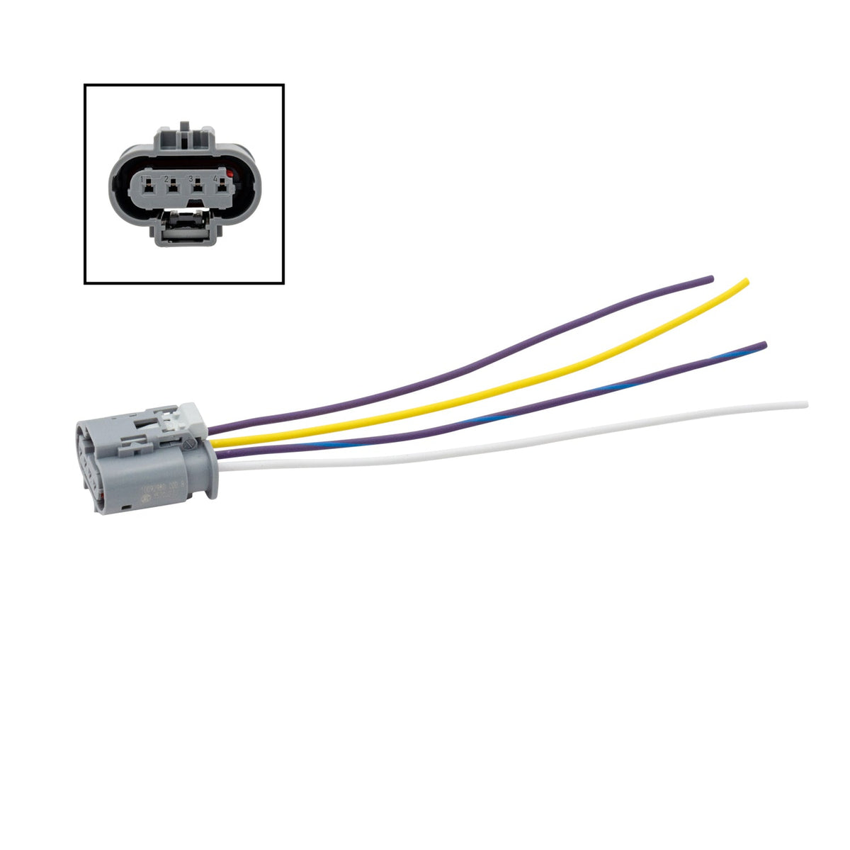 GM LT Gen 5 Bank 2 Oxygen Sensor Down Stream Light Gray Female Wire Pi ...