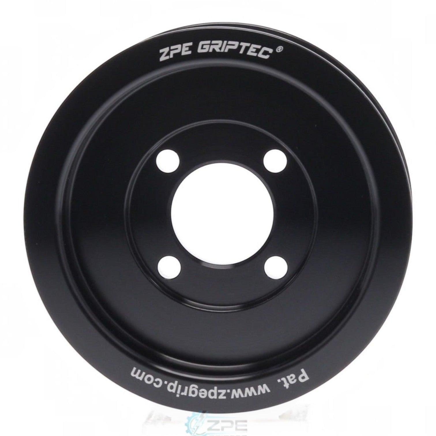 Griptec - Pulley 6-Rib 3.8" - 4-Bolt Magnuson 2.3L - ICT Billet ZPE-MP380BB3Z6