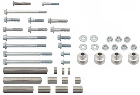 Hardware ONLY kit for 551118-7176-3 - ICT Billet 551118-7176-3 Hardware ONLY