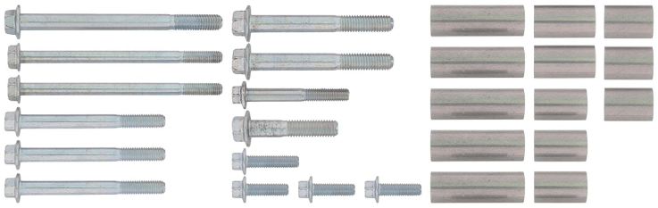 Hardware ONLY kit for 551125-2 - ICT Billet 551125-2 Hardware ONLY