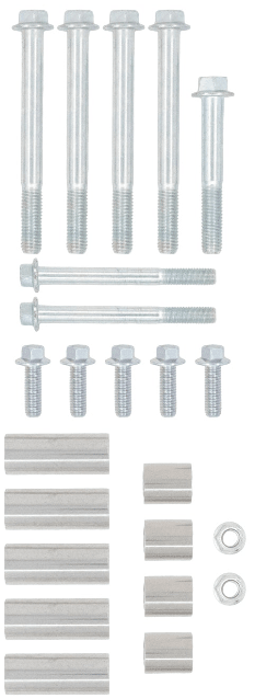 Hardware ONLY kit for 551193LS0-2 - ICT Billet 551193LS0-2 Hardware ONLY