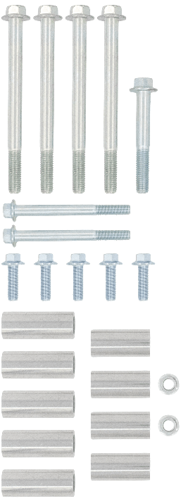 Hardware ONLY kit for 551193LS0-3 - ICT Billet 551193LS0-3 Hardware ONLY