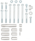 Hardware ONLY kit for 551519X-3 - ICT Billet 551519X-3 Hardware ONLY