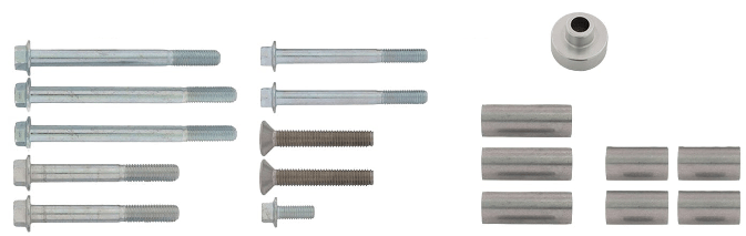 Hardware ONLY kit for 551577-3 - ICT Billet 551577-3 Hardware ONLY
