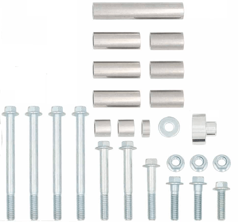 Hardware ONLY kit for 551777 - ICT Billet 551777 Hardware ONLY