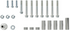 Hardware ONLY kit for 551796-1 - ICT Billet 551796-1 Hardware ONLY