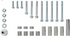 Hardware ONLY kit for 551796-2 - ICT Billet 551796-2 Hardware ONLY