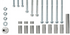 Hardware ONLY kit for 551796-3 - ICT Billet 551796-3 Hardware ONLY
