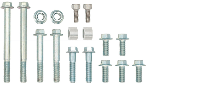 Hardware ONLY kit for 551975-LS02-3 - ICT Billet 551975-LS02-3 Hardware ONLY