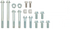Hardware ONLY kit for 551975-LS02-3 - ICT Billet 551975-LS02-3 Hardware ONLY