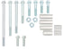 Hardware ONLY kit for BKT-LS005-3 - ICT Billet BKT-LS005-3 Hardware ONLY