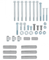 Hardware ONLY kit for BKT-LS01-E1-3 - ICT Billet BKT-LS01-E1-3 Hardware ONLY