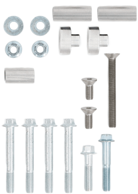 Hardware ONLY kit for BKT-LS01-E2-1 - ICT Billet BKT-LS01-E2-1 Hardware ONLY