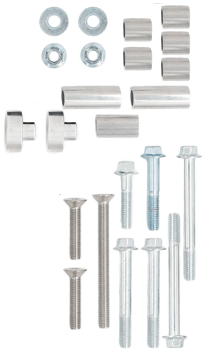Hardware ONLY kit for BKT-LS01-E2-2 - ICT Billet BKT-LS01-E2-2 Hardware ONLY