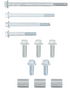 Hardware ONLY kit for BKT-LS31-AC1-3 - ICT Billet BKT-LS31-AC1-3 Hardware ONLY