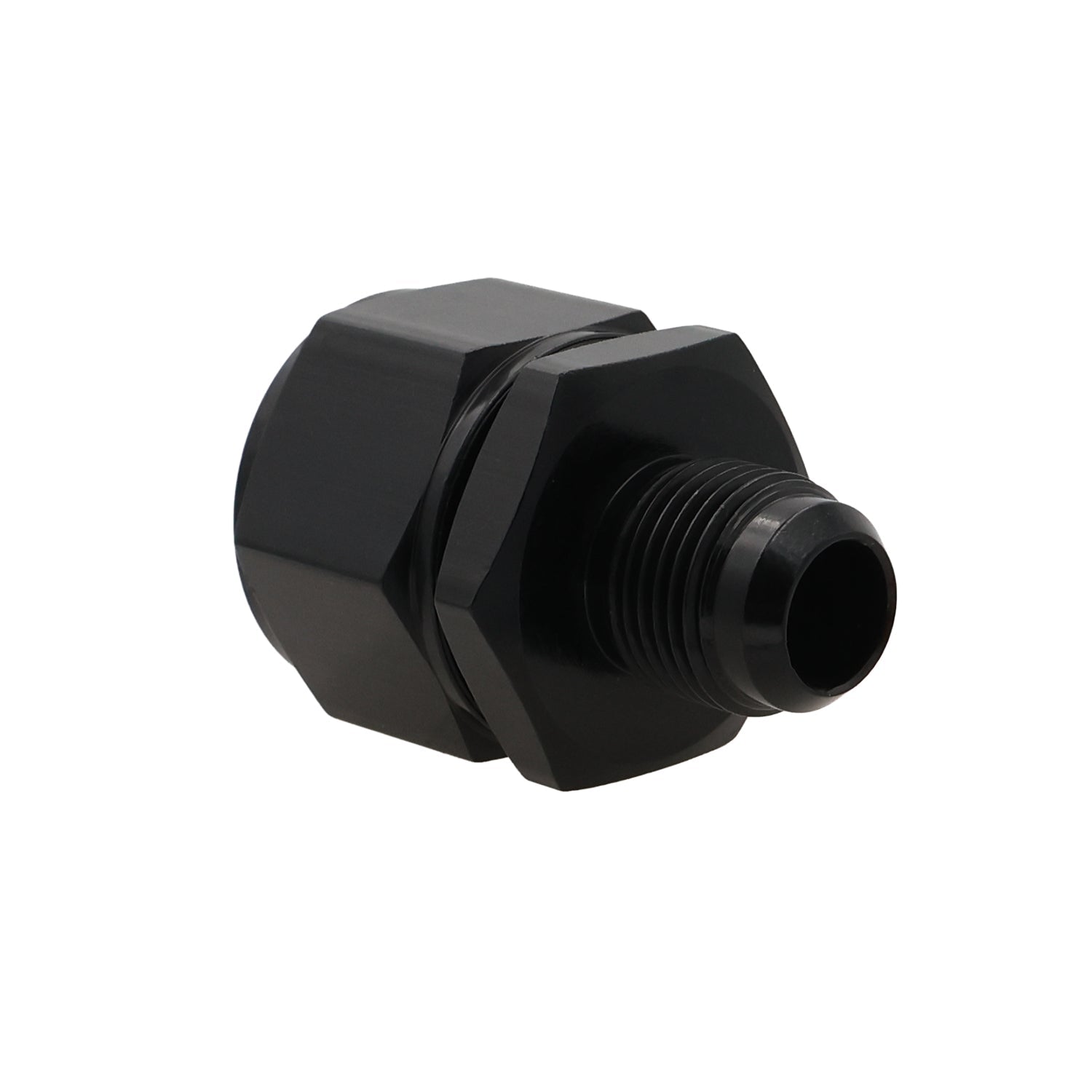Heater Core 3/4 (.750) Hose Barb Outlet to - 10AN Adapter - ICT Billet F10AN750CP
