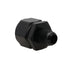 Heater Core 3/4 (.750) Hose Barb Outlet to - 10AN Adapter - ICT Billet F10AN750CP