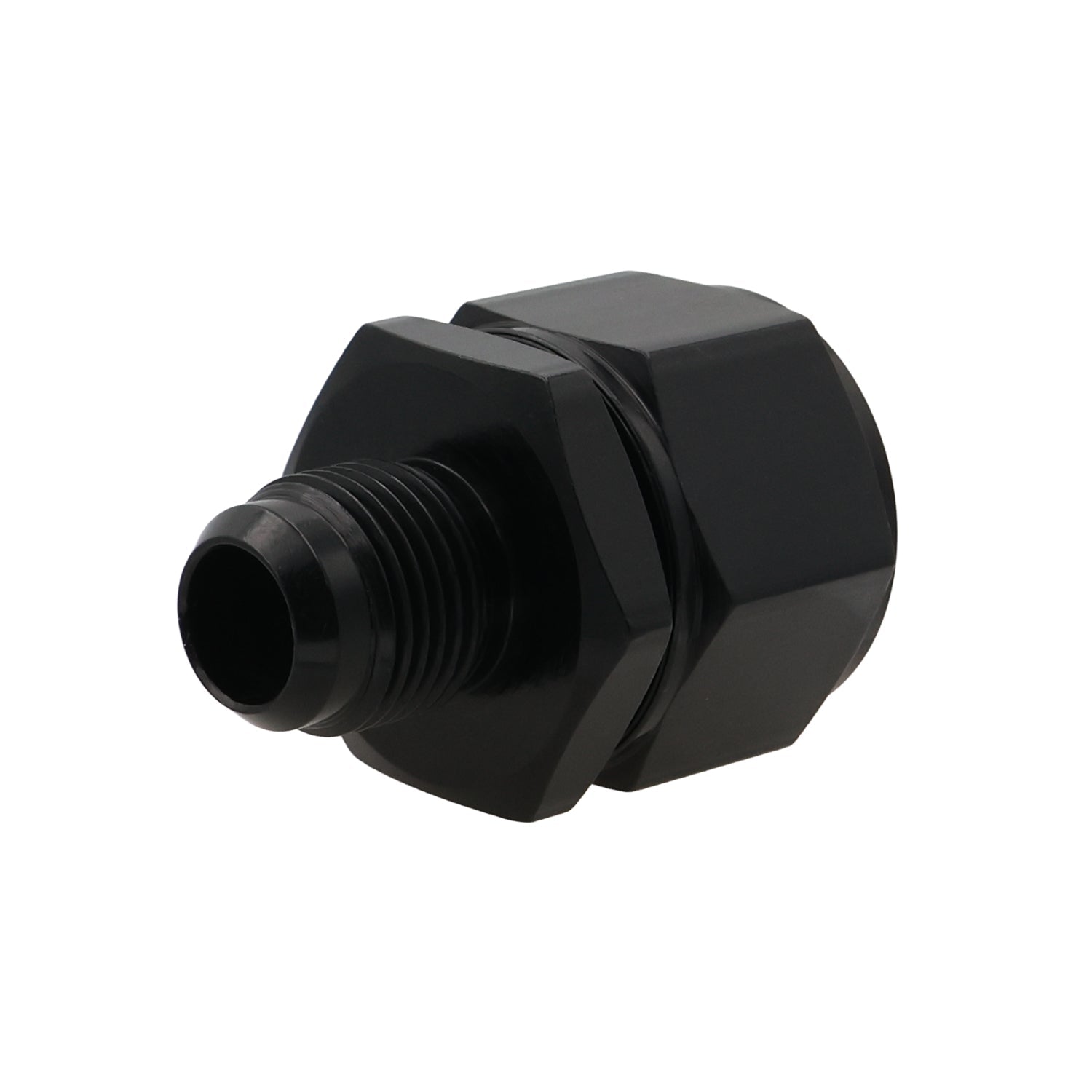 Heater Core 3/4 (.750) Hose Barb Outlet to - 10AN Adapter - ICT Billet F10AN750CP