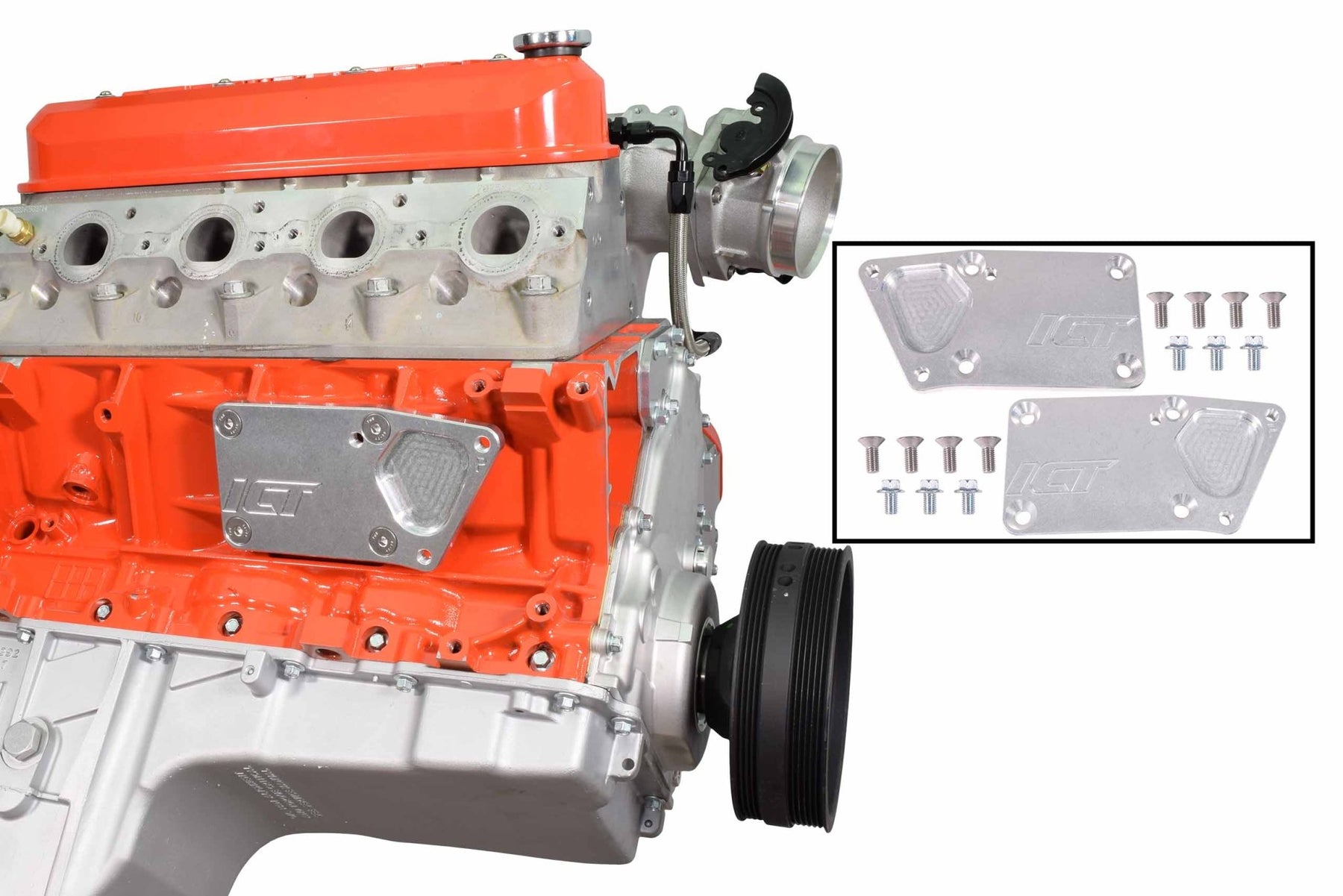 Ls Computer Mount Engine Bay Heavy Duty LS Swap Engine Mount Adapter SBC to LS Motor Conversion ...