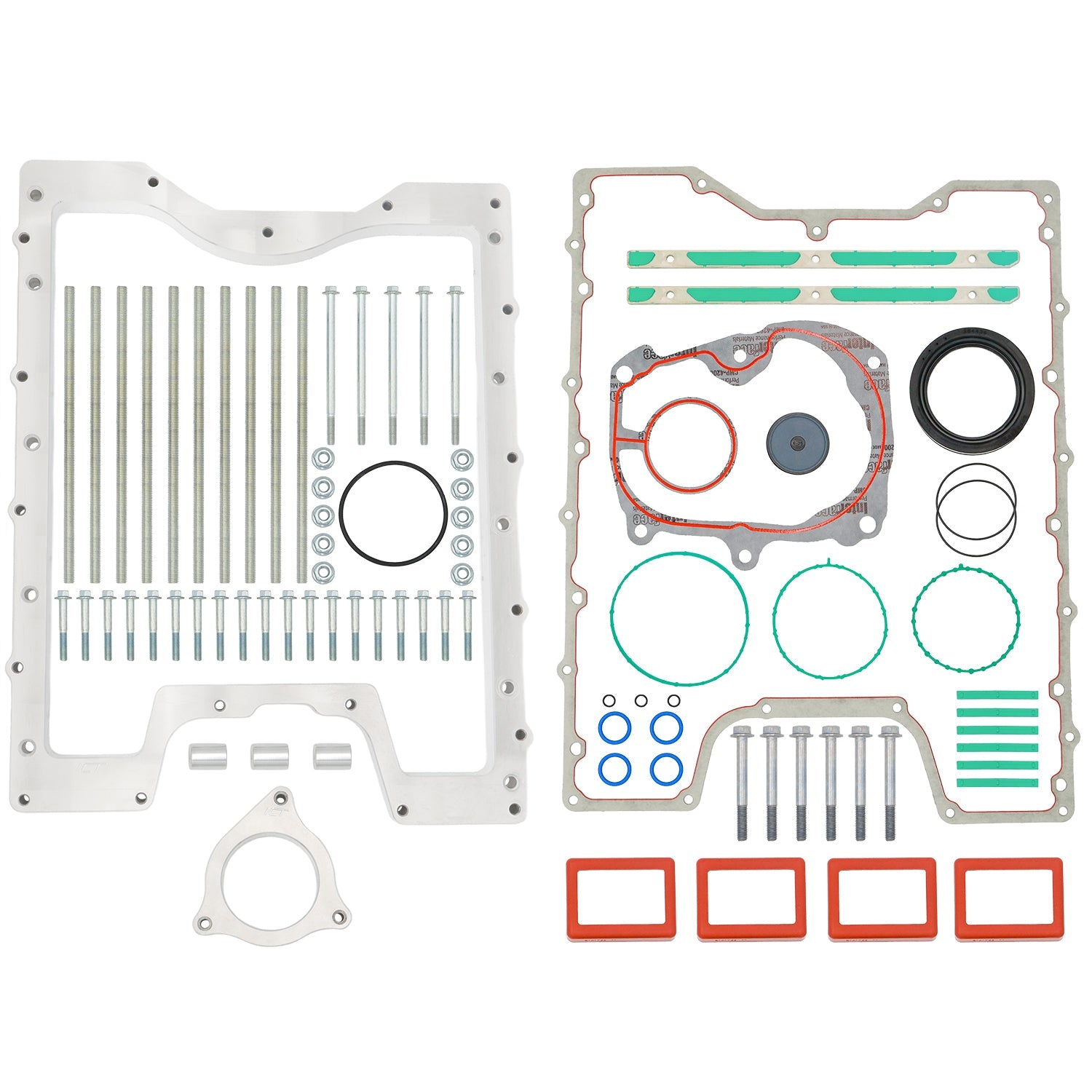 Hellcat Supercharger Lid Spacer 1" - ICT Billet SPC-HC01-1