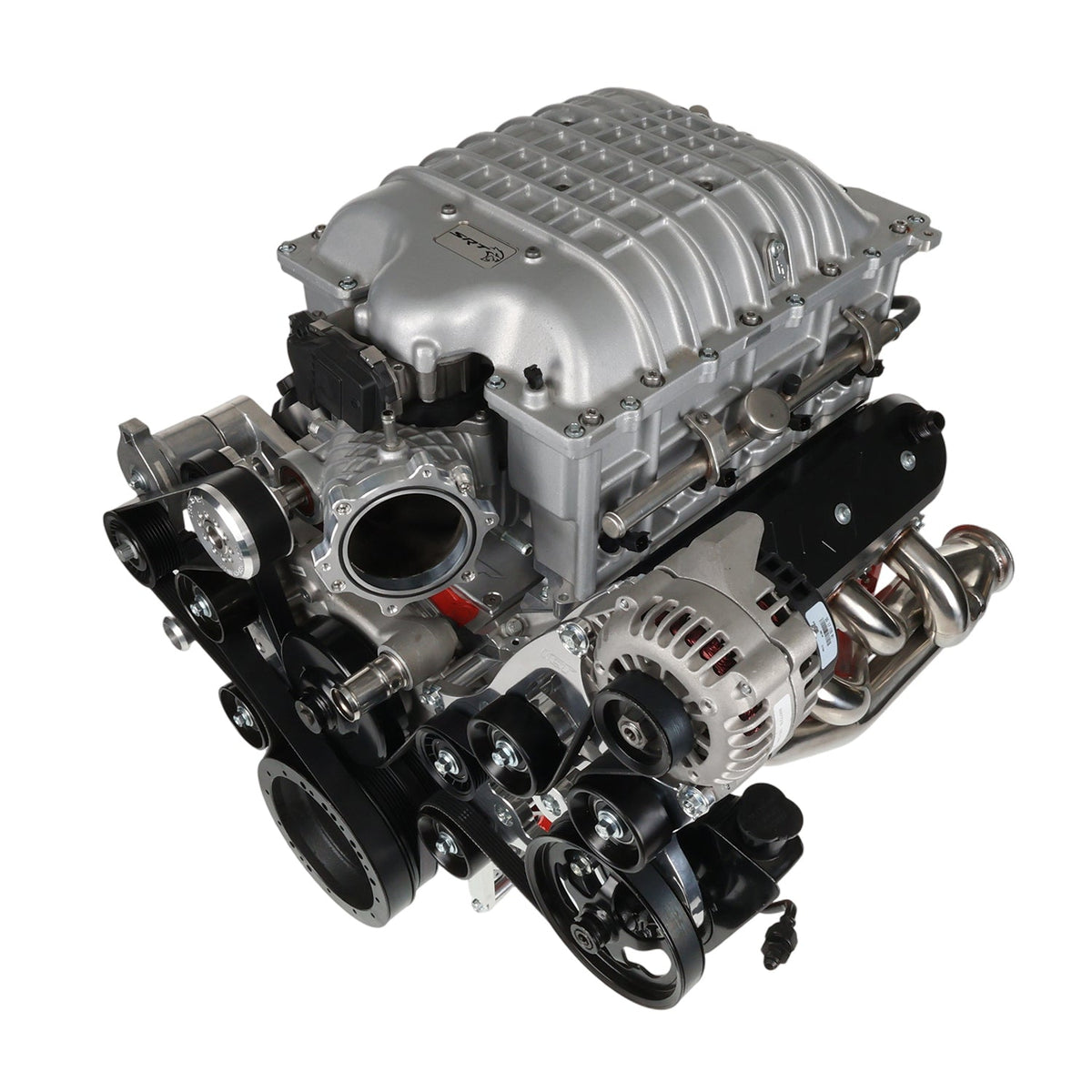 Adapter Hell Hellcat Supercharger to LS Cathedral Head Adapter Kit – ICT Billet