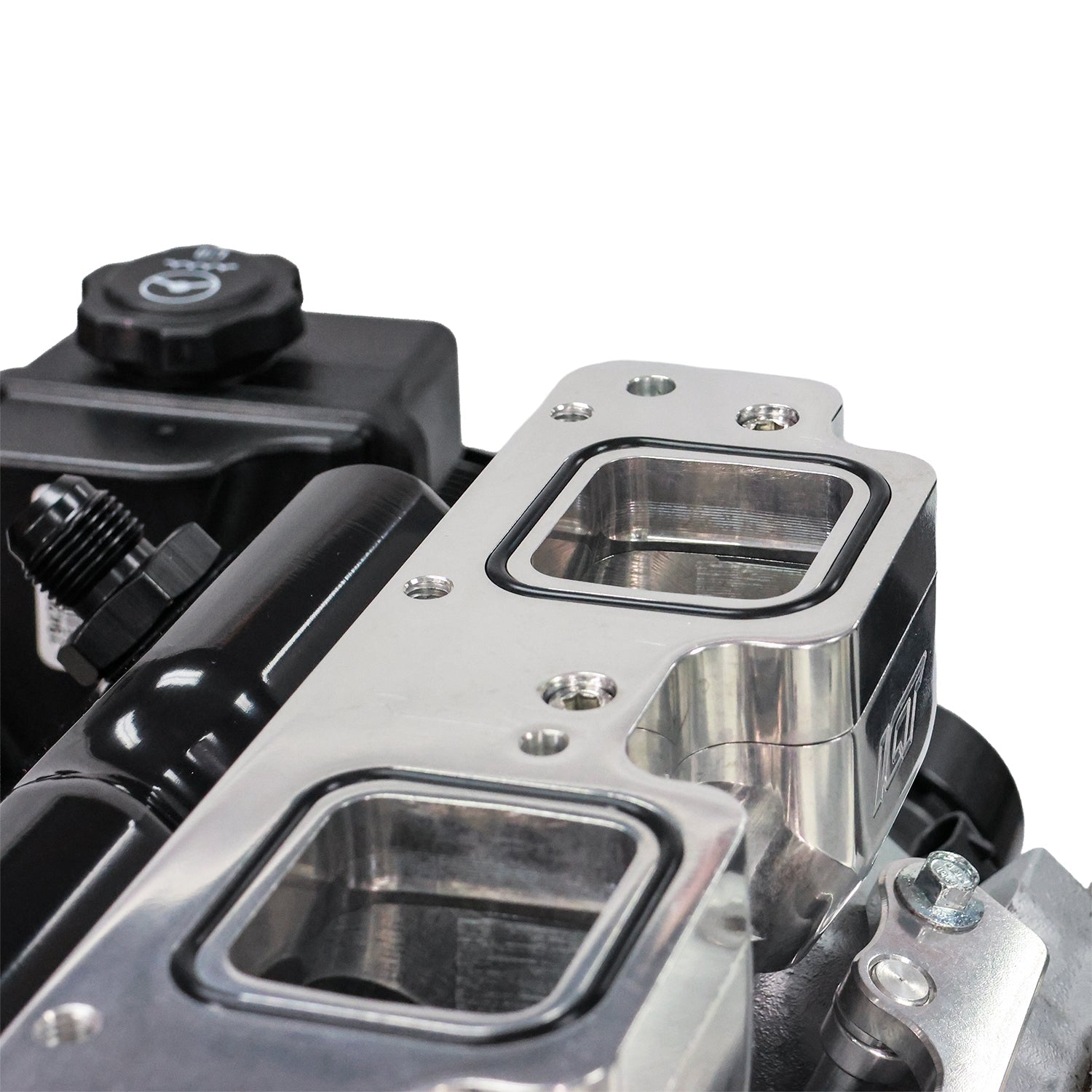 Hellcat Supercharger to LT Engine Adapter Kit - ICT Billet INA-LT-HC01