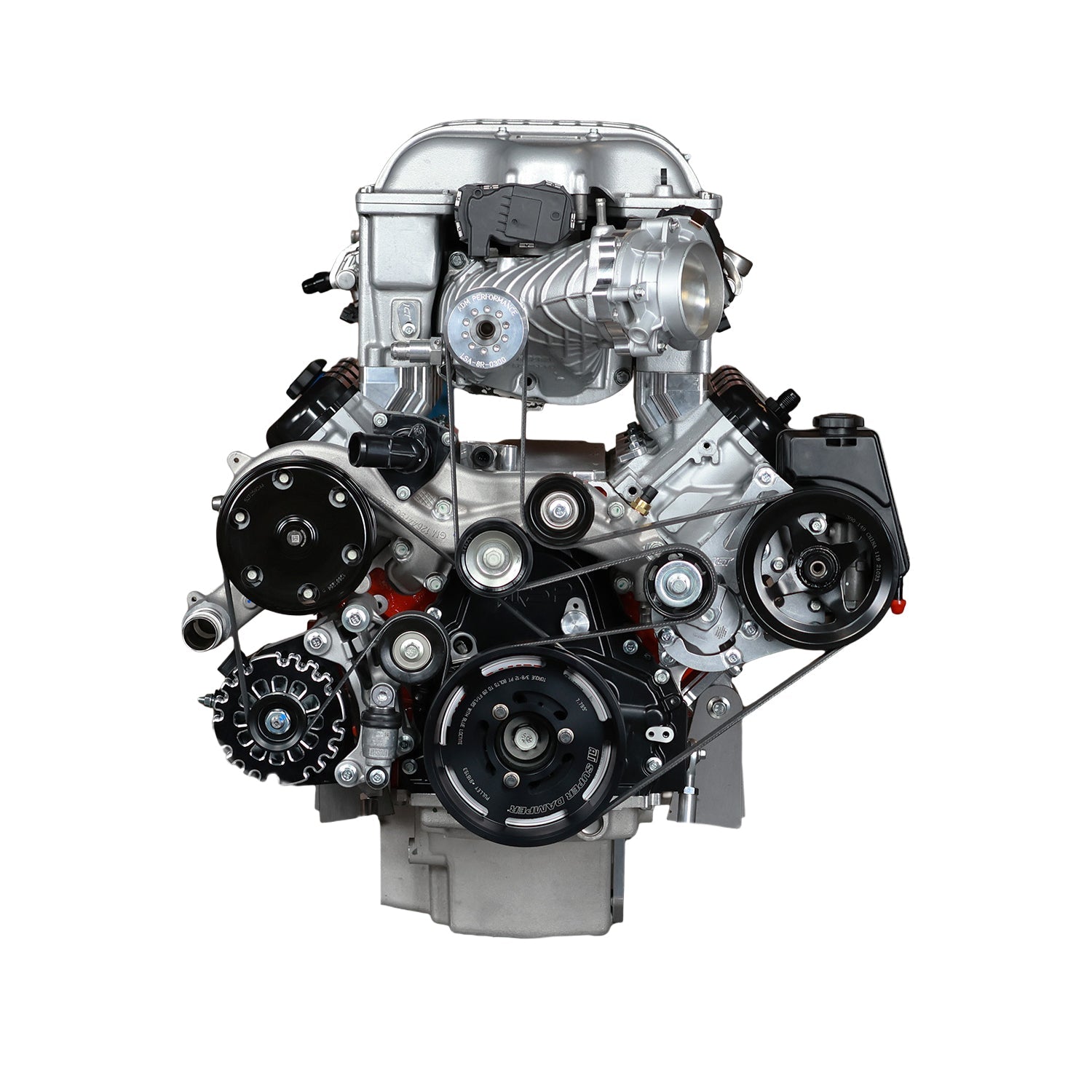 Hellcat Supercharger to LT Engine Adapter Kit - ICT Billet INA-LT-HC01