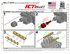Hellcat Supercharger to LT Engine Adapter Kit - ICT Billet INA-LT-HC01