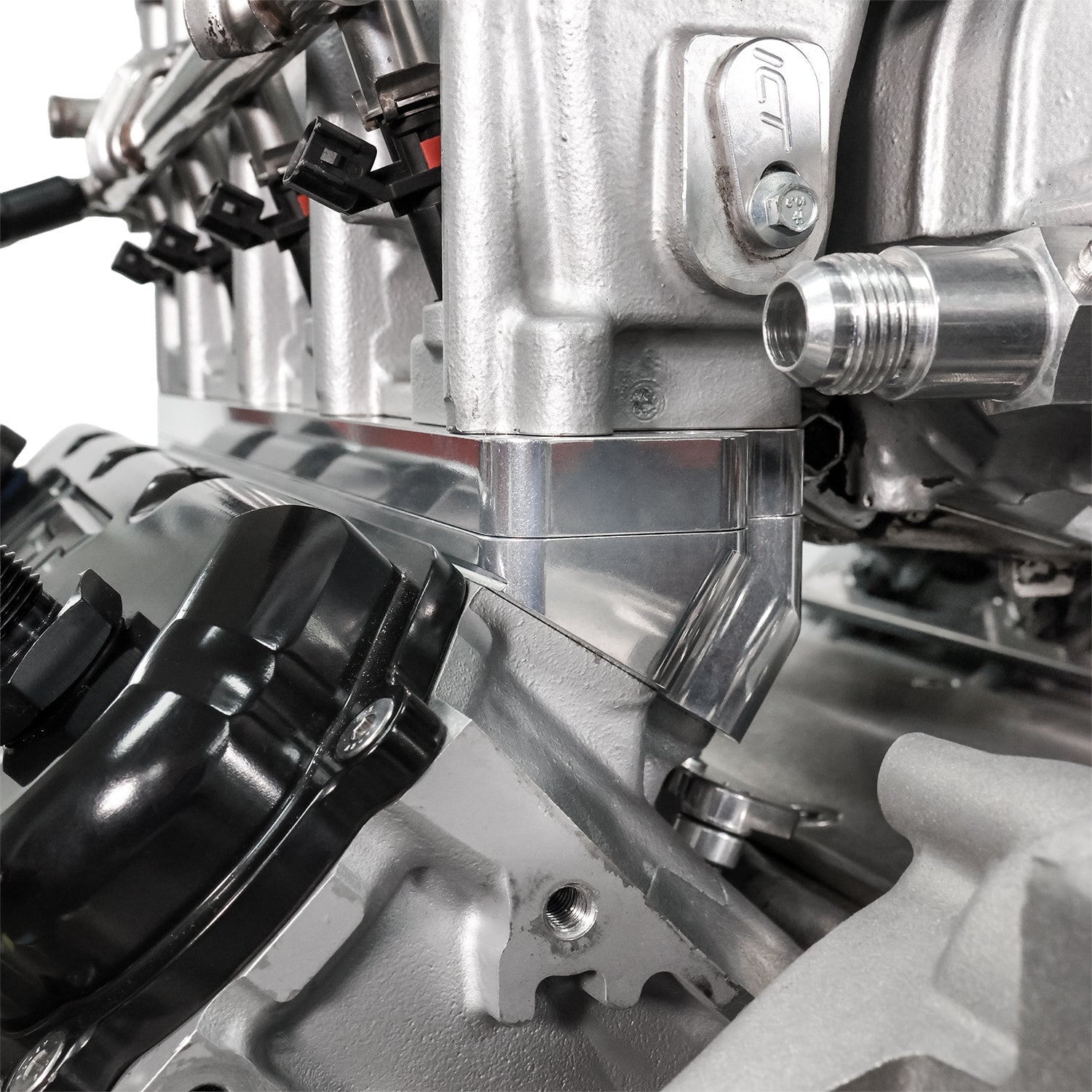 Hellcat Supercharger to LT Engine Adapter Kit - ICT Billet INA-LT-HC01