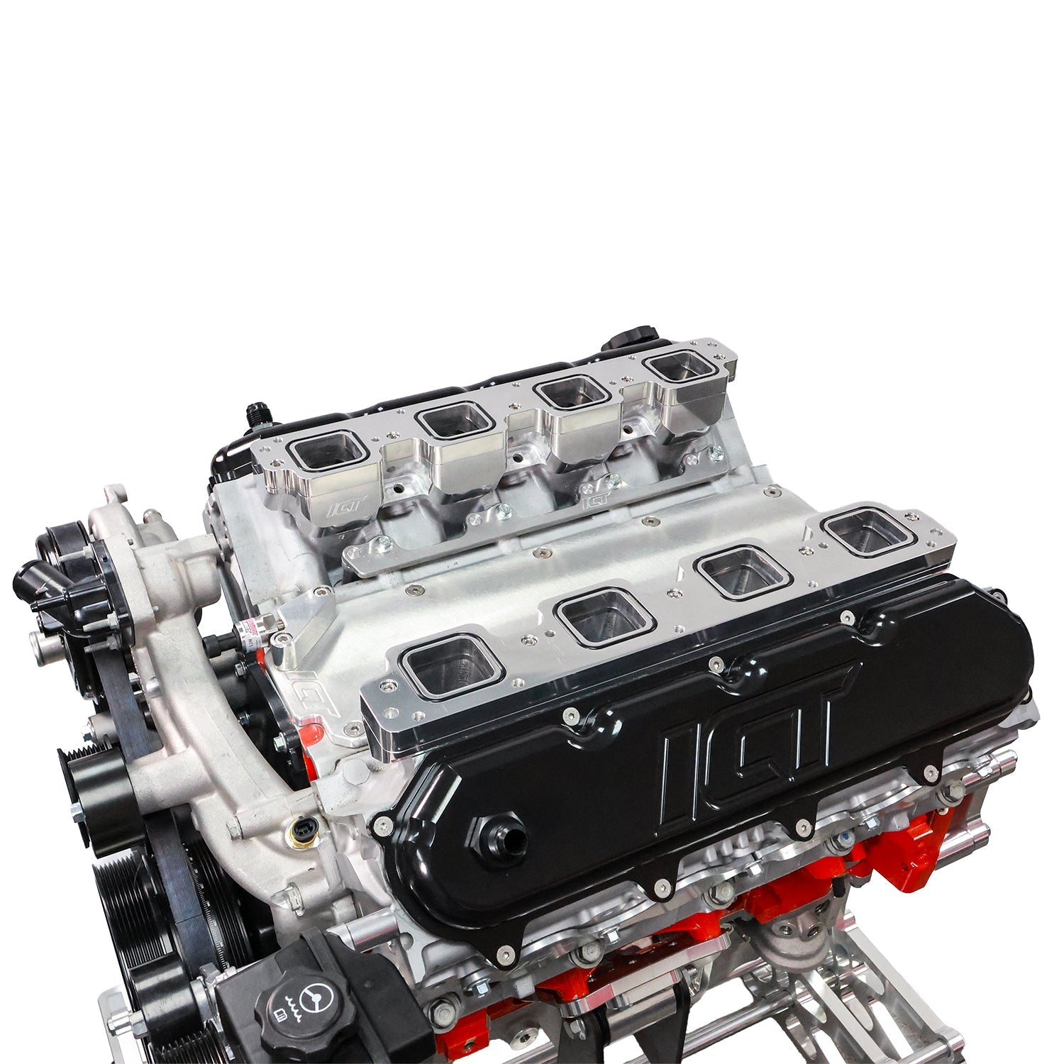 Hellcat Supercharger to LT Engine Adapter Kit - ICT Billet INA-LT-HC01