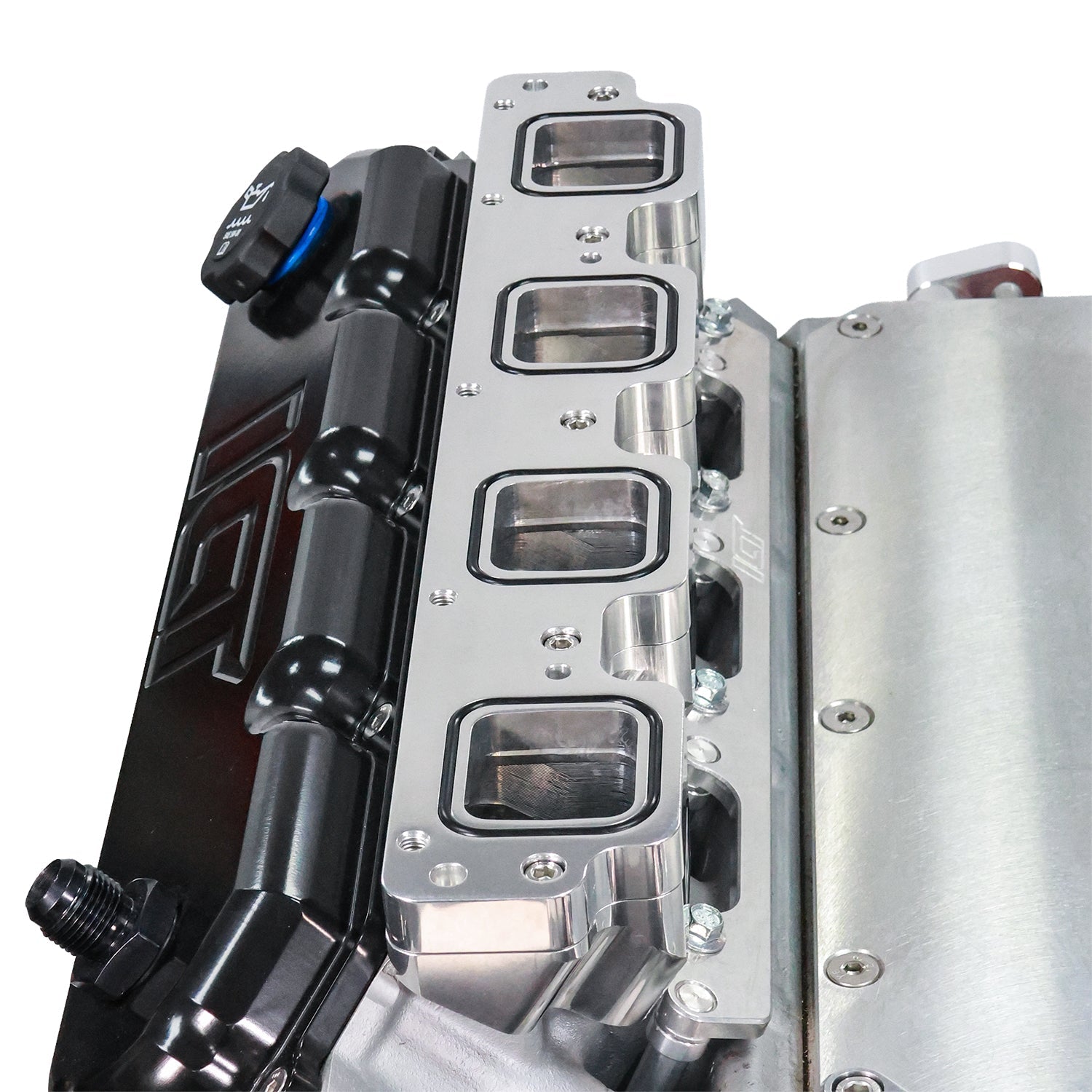 Hellcat Supercharger to LT Engine Adapter Kit - ICT Billet INA-LT-HC01