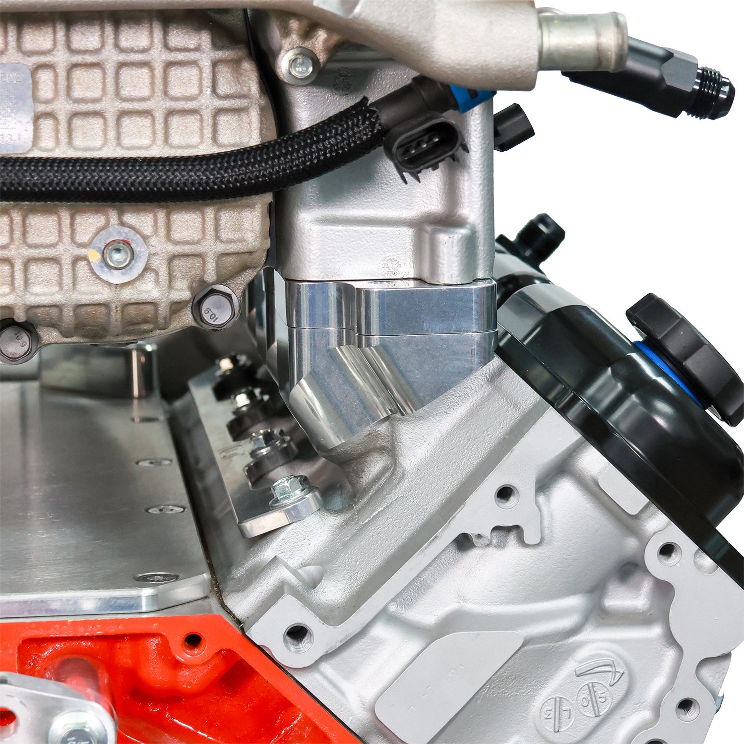 Hellcat Supercharger to LT Engine Adapter Kit - ICT Billet INA-LT-HC01