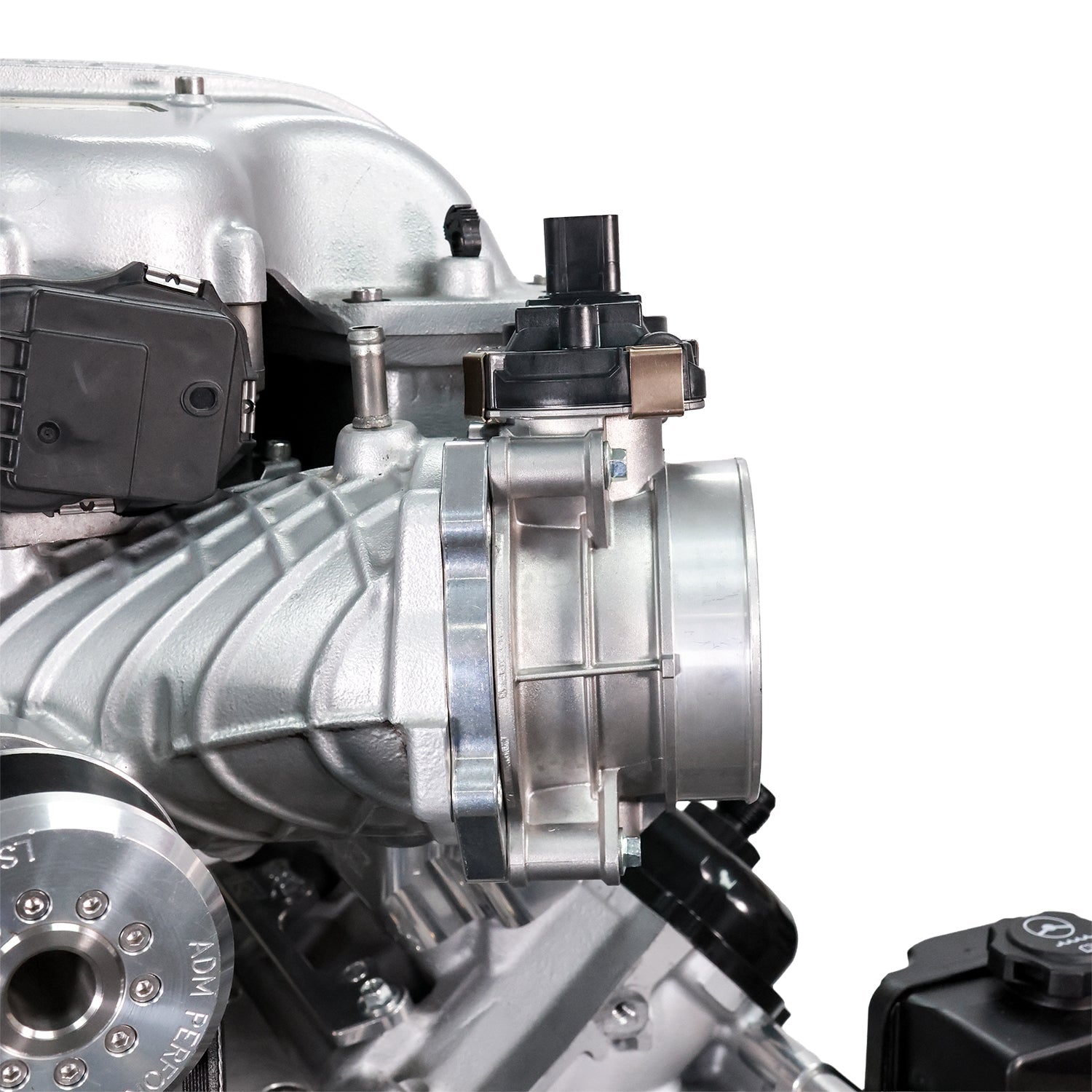 Hellcat Supercharger to LT1 Throttle Body Adapter - ICT Billet TB-HC01-LT1