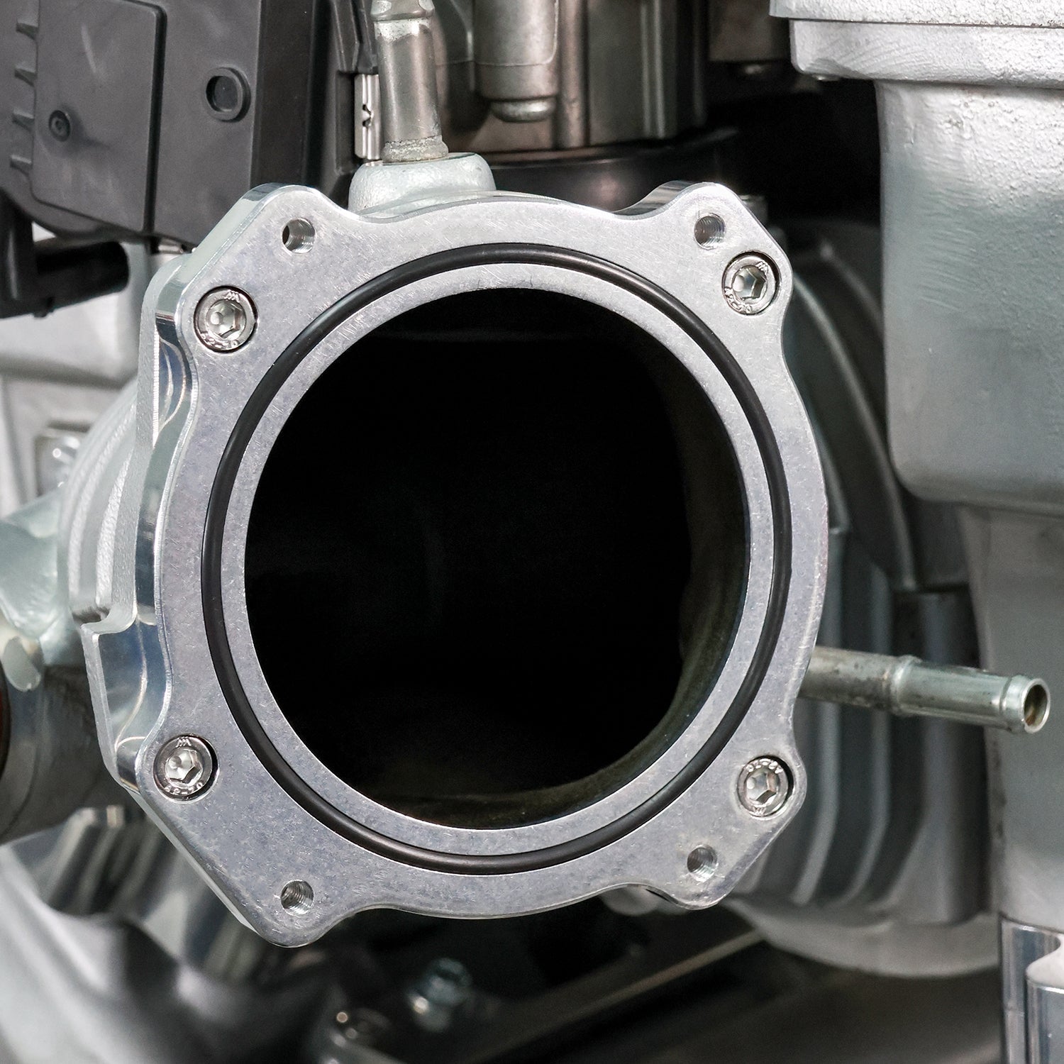 Hellcat Supercharger to LT5 Throttle Body Adapter - ICT Billet TB-HC01-LT5