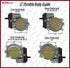 Hellcat Supercharger to LT5 Throttle Body Adapter - ICT Billet TB-HC01-LT5