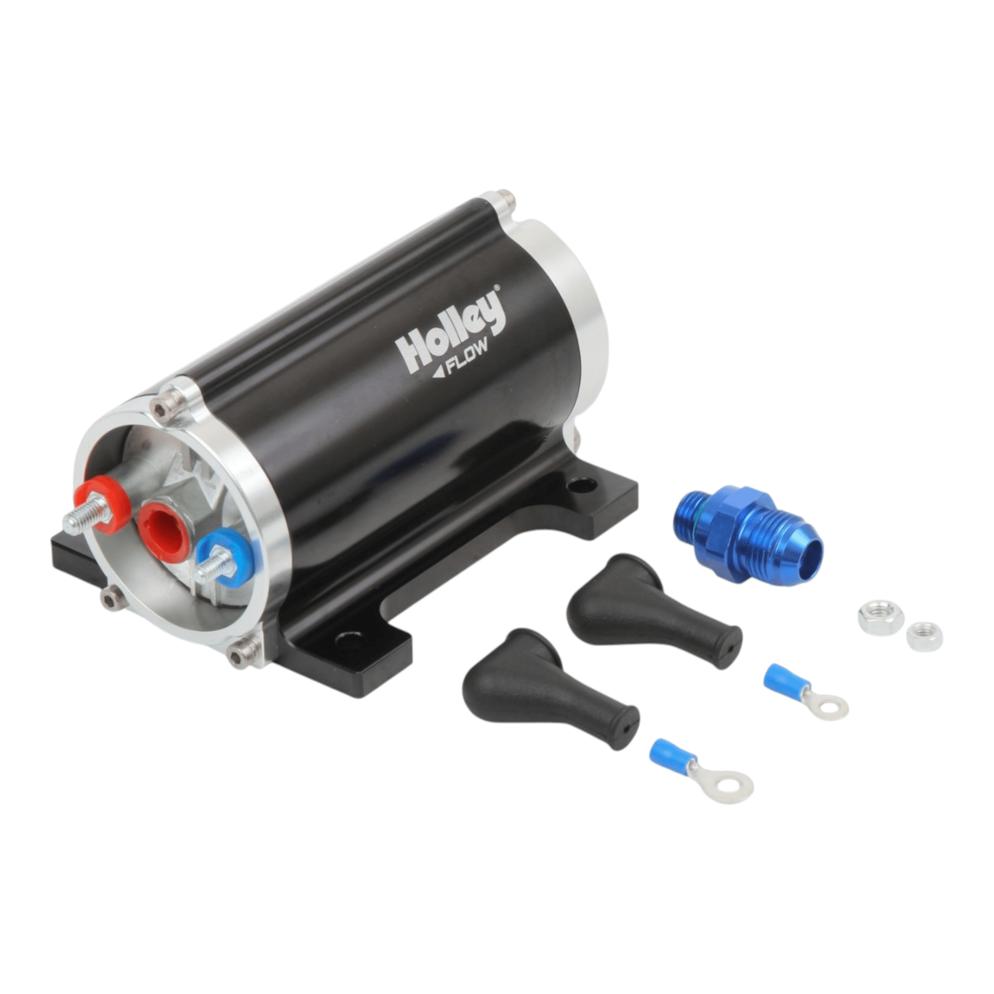Holley 100 GPH Universal In-Line Fuel Pump - ICT Billet HLY-12-170
