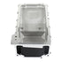 Holley 302-3 GM LS Swap Oil Pan - Black - Most Front Clearance - ICT Billet HLY-302-3BK