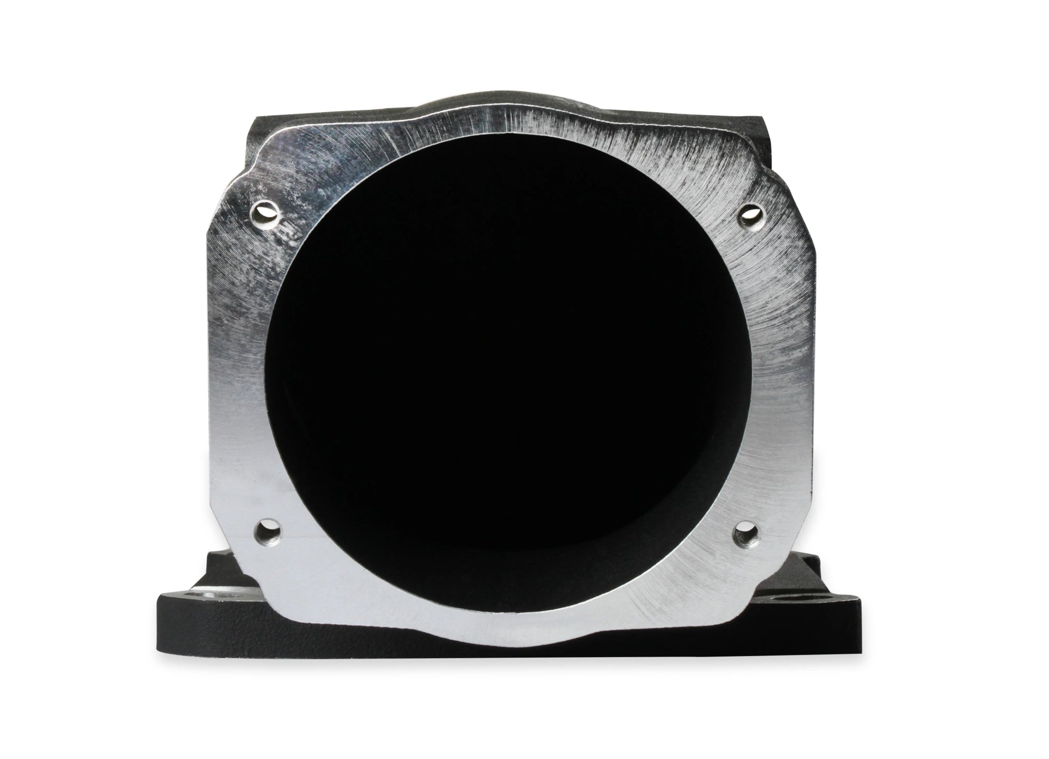 Holley 4150 Throttle Body Elbow– Black - ICT Billet HLY - 300 - 240BK