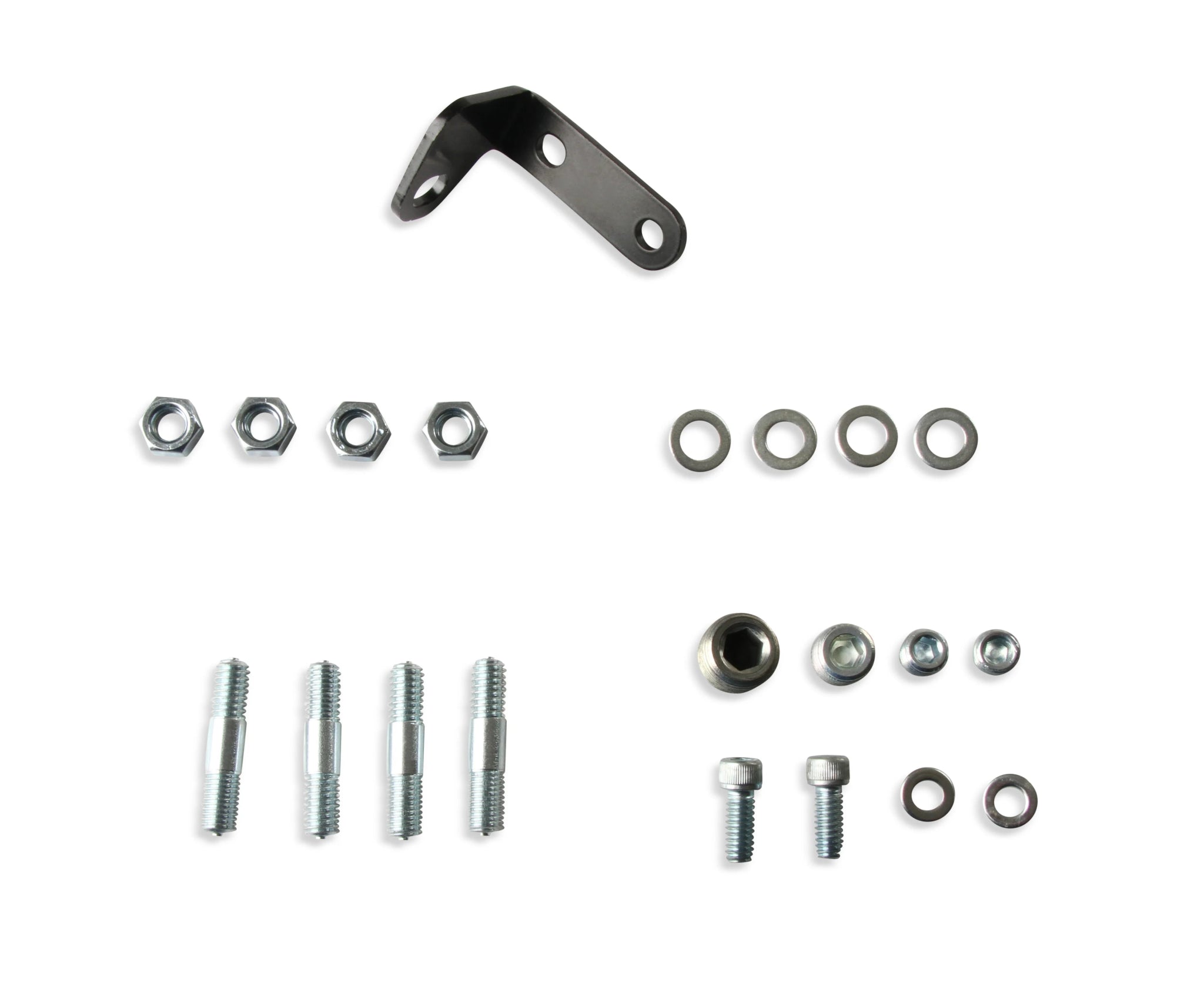 Holley 4150 Throttle Body Elbow– Black - ICT Billet HLY - 300 - 240BK