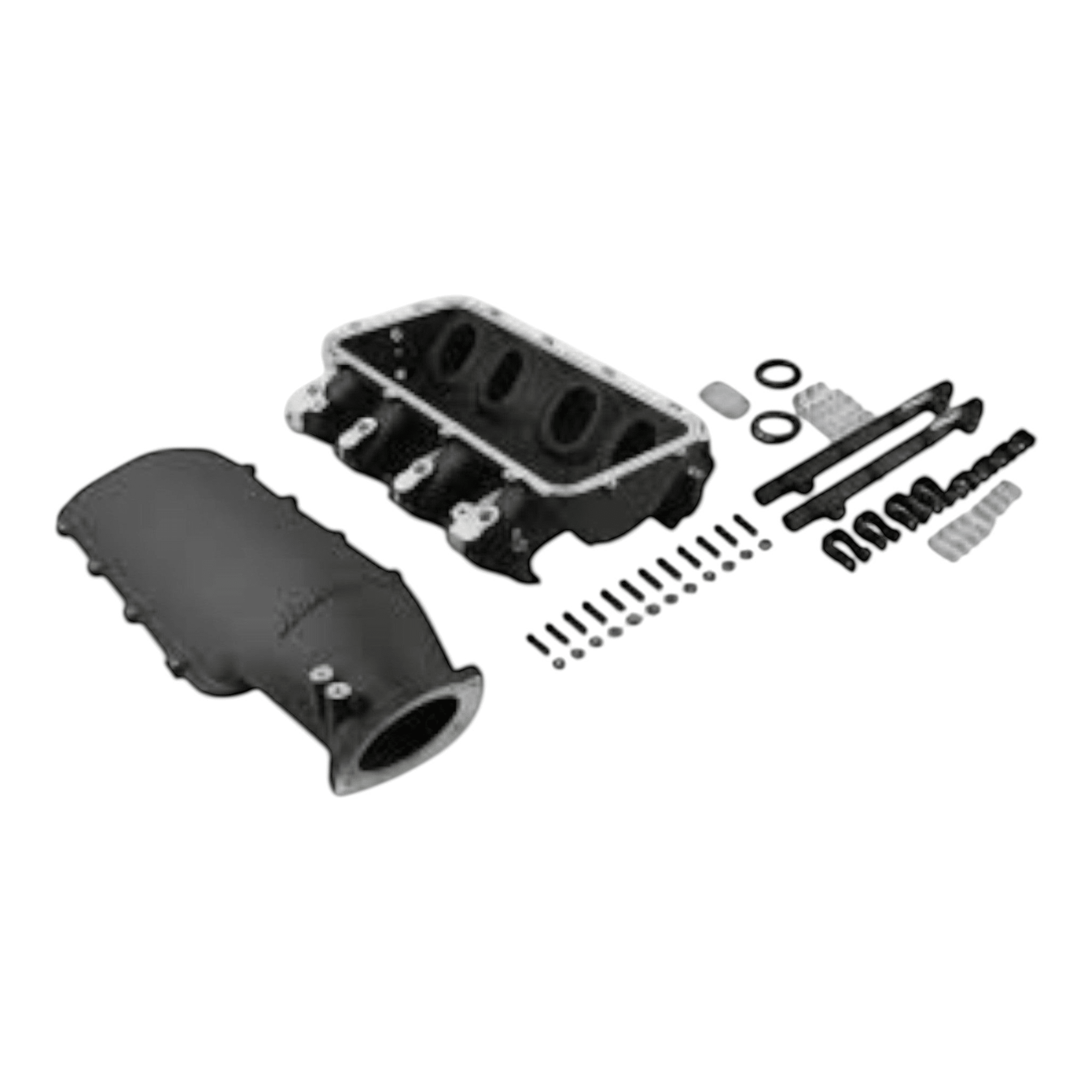 Holley Lo-Ram Intake Manifold for LS3/ Rectangle Port Heads - ICT Billet HLY-300-679BK