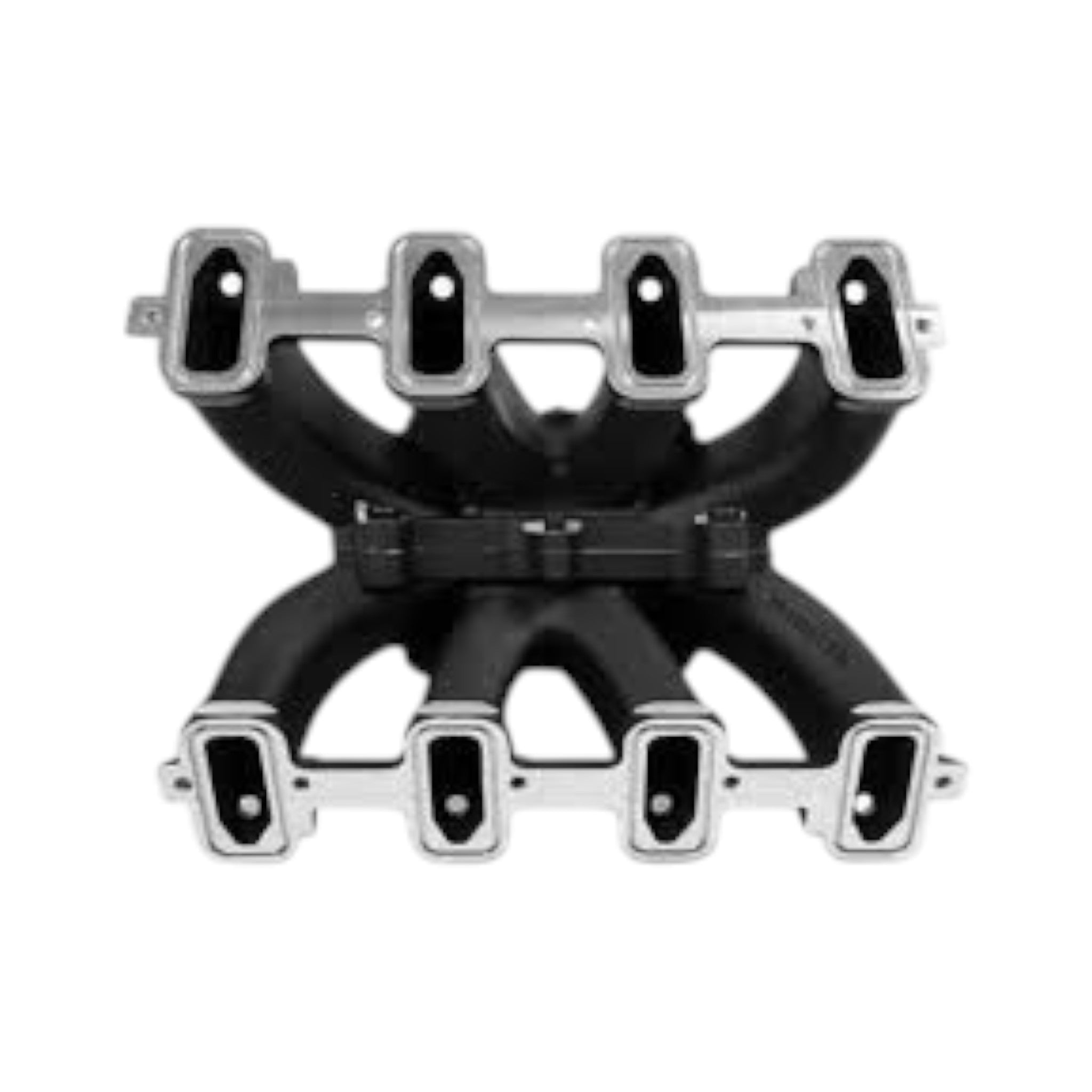 Holley LS1 Single Plane EFI Split-Design Race Intake Manifold – Black - ICT Billet HLY-300-255BK