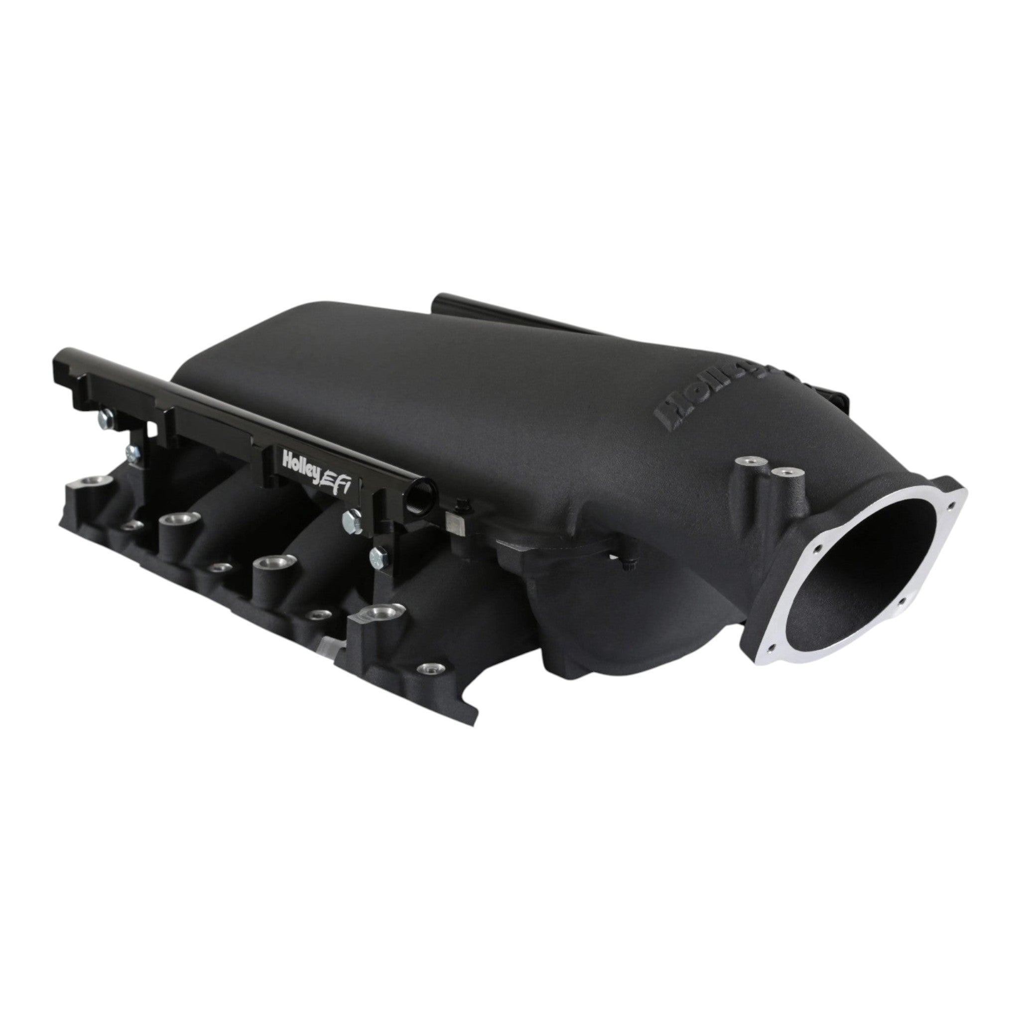 Holley - LT Lo Ram Intake Manifold w/ Port Injection - ICT Billet HLY-300-718BK