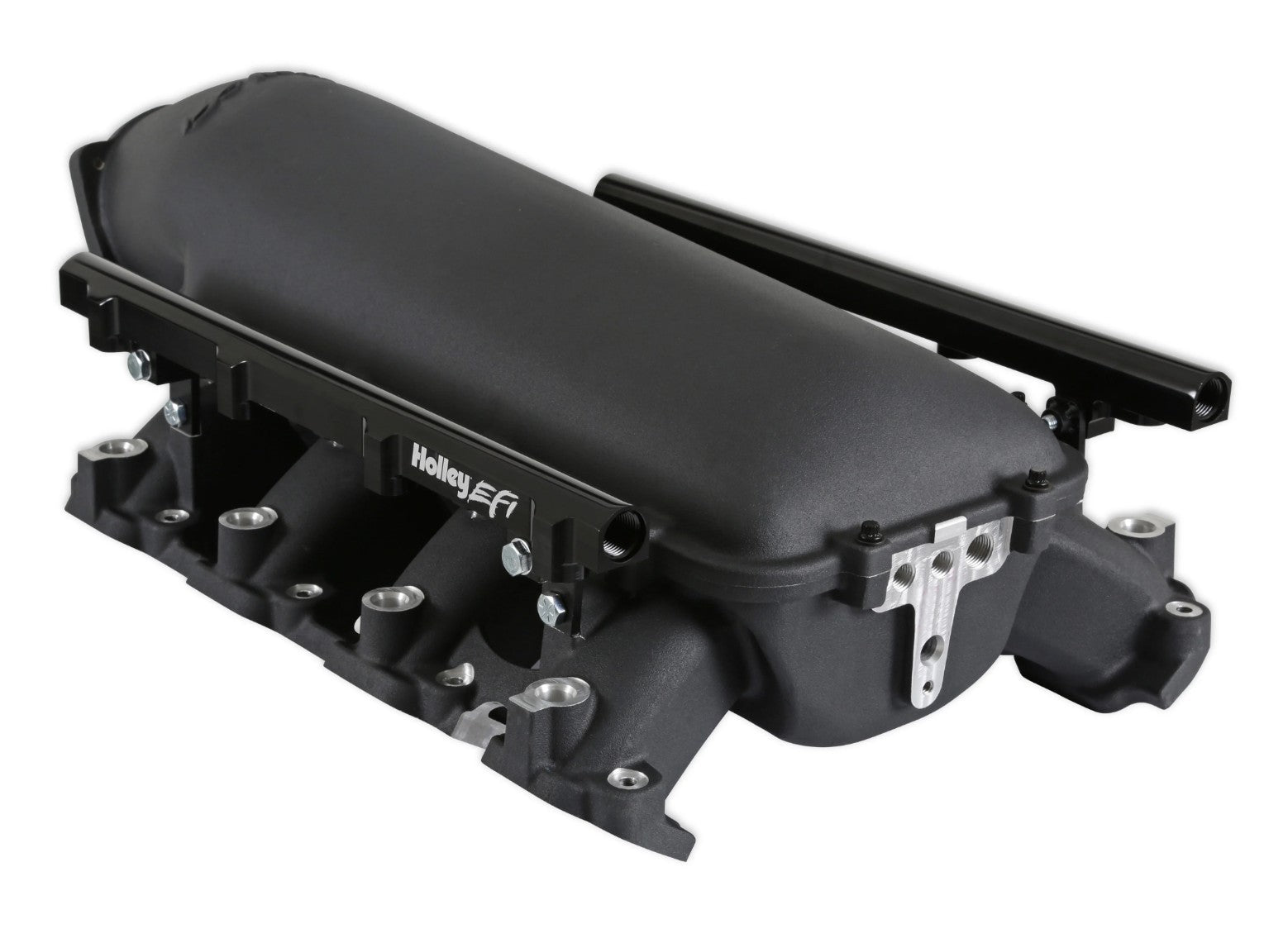 Holley - LT Lo Ram Intake Manifold w/ Port Injection - ICT Billet HLY-300-718BK