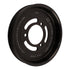 ICT Billet 6-rib add-on pulley for Gen V LT truck engines, 7.485-inch diameter black metal accessory drive pulley.