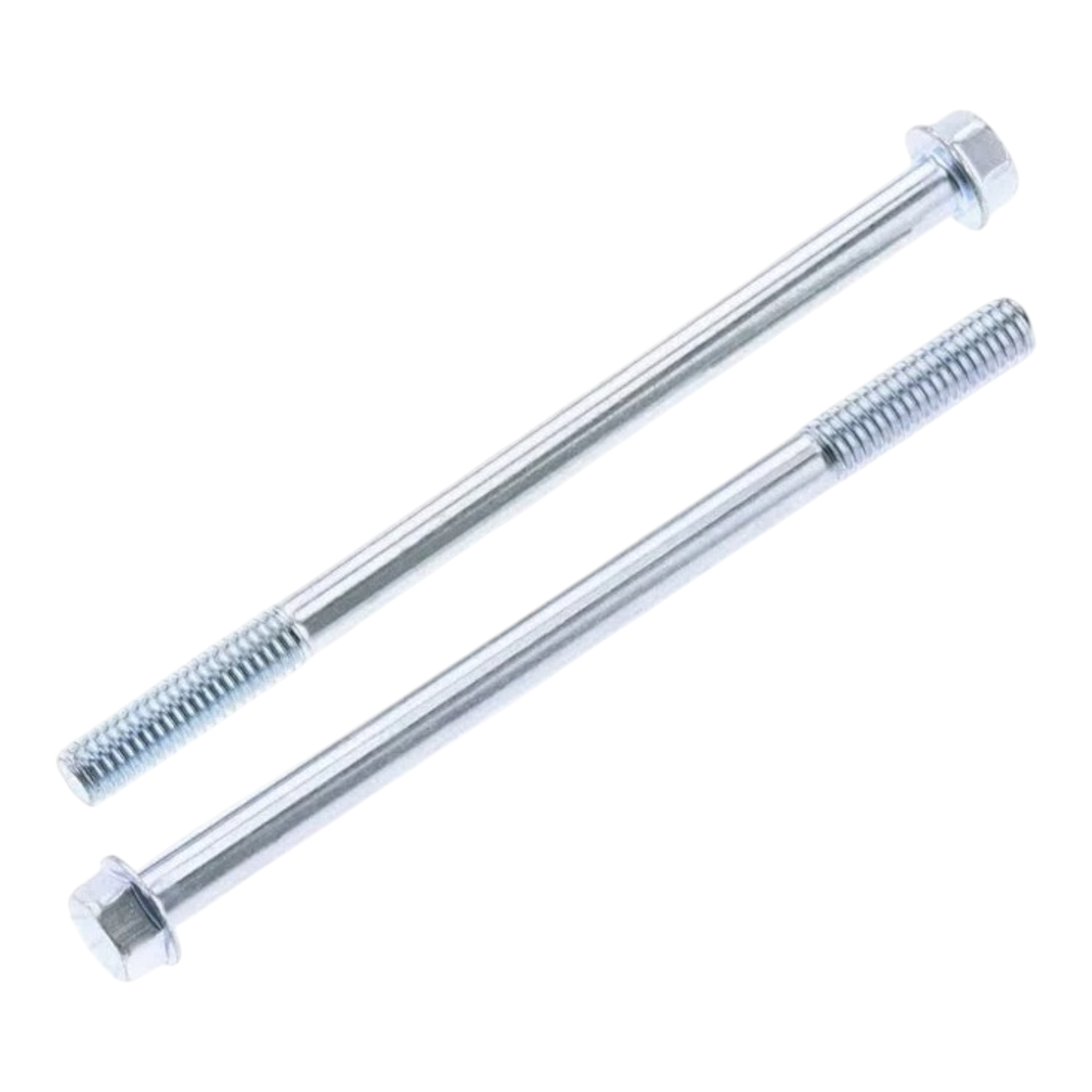 ICT Billet 90mm M6-1.0 grade 10.9 hex flange bolts for LS truck intake port adapters