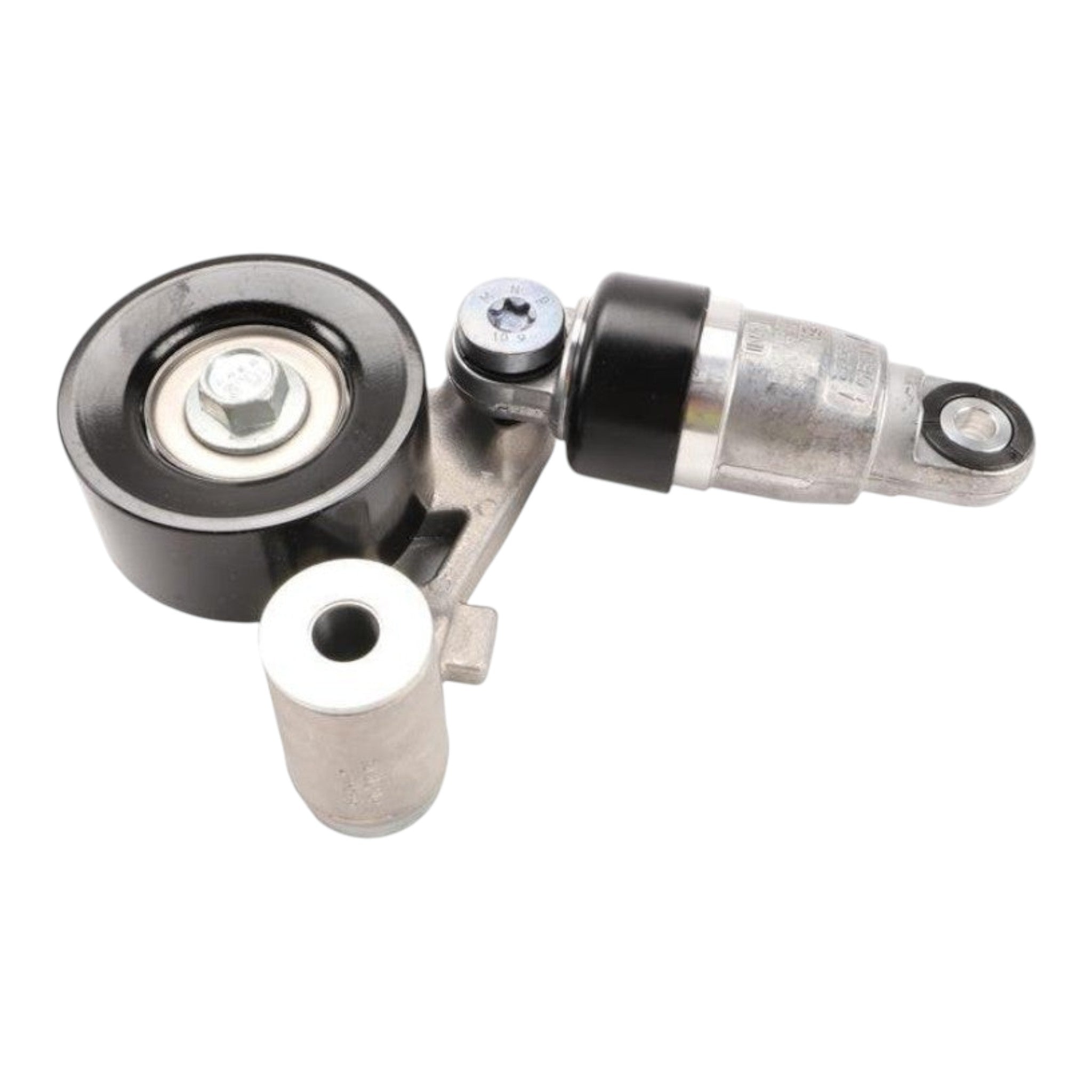 ICT Billet AC Delco 6-rib drive belt tensioner with smooth pulley for LT1, LT4, and LT2 engines